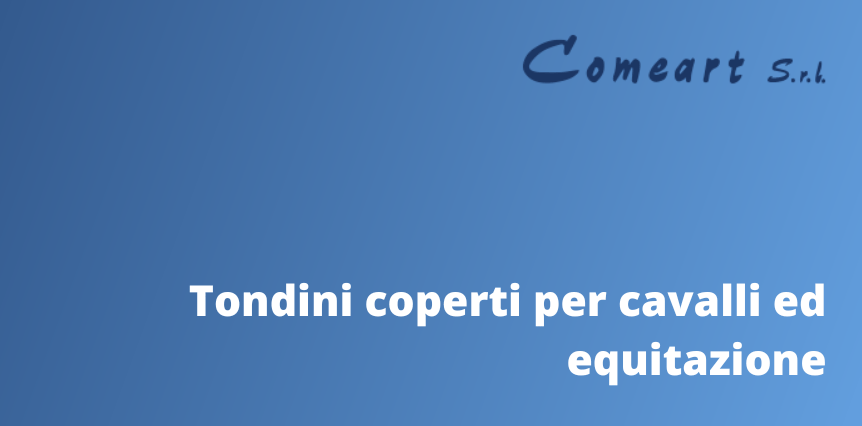 Banner Tondini coperti per cavalli ed equitazione